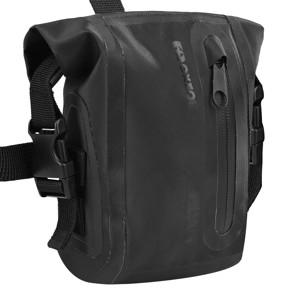 Oxford Aqua L1 Leg Bag Black - 1 Litre