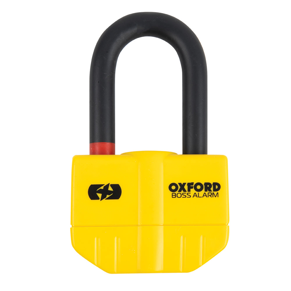 Oxford Boss Alarm Disc Lock Yellow - 14 mm