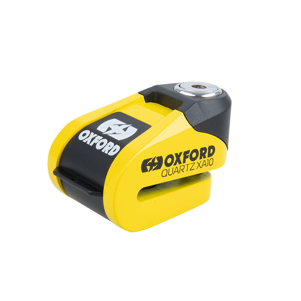 Oxford Quartz XA10 Alarm Disc Lock Yellow / Black