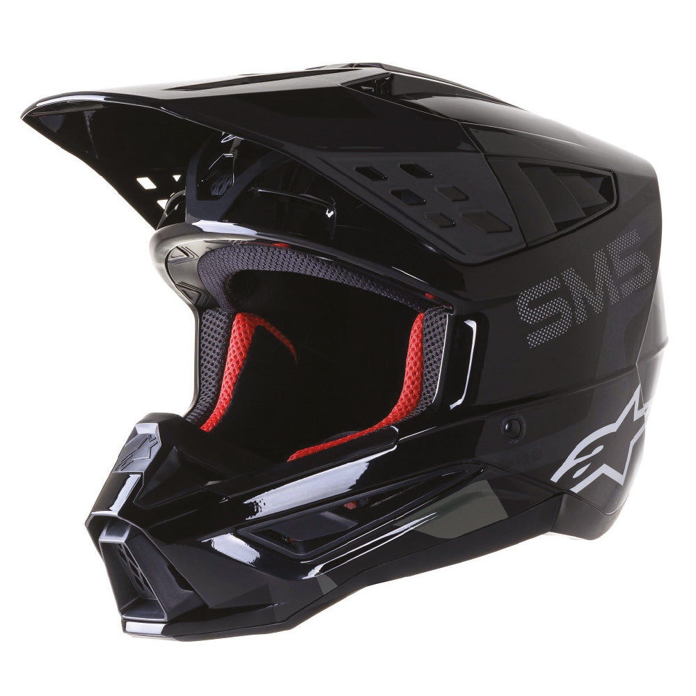 Alpinestars S-M5 Rover ECE Motocross Helmet Black / Anthracite / Glossy Camo - FREE UK Shipping, FREE 365 Day Returns | Moto Central