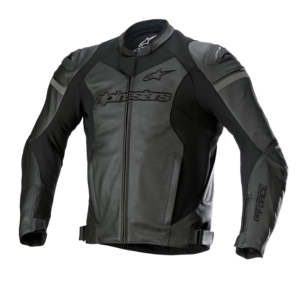 Alpinestars GP Force Leather Jacket Black / Black