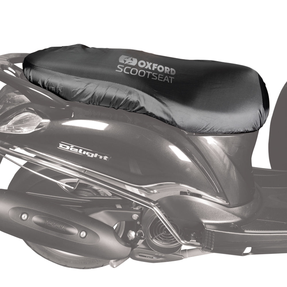 Oxford ScootSeat Cover Black - FREE UK Shipping, FREE 365 Day Returns | Moto Central