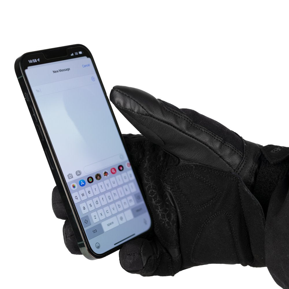 Oxford Smart Fingers Touchscreen Compatible Contact Pads Black For Gloves