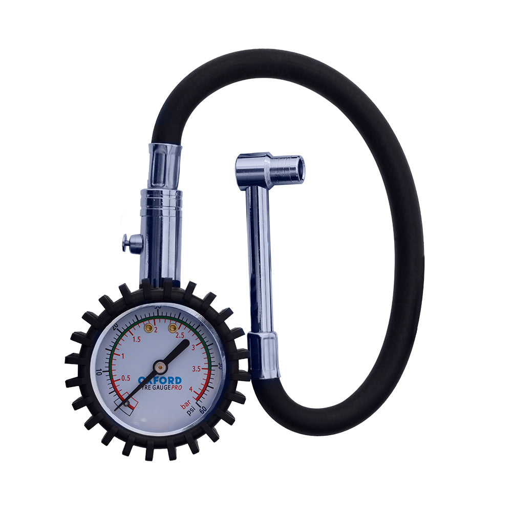 Oxford Tyre Gauge Pro Dial Type - 0-60 PSI