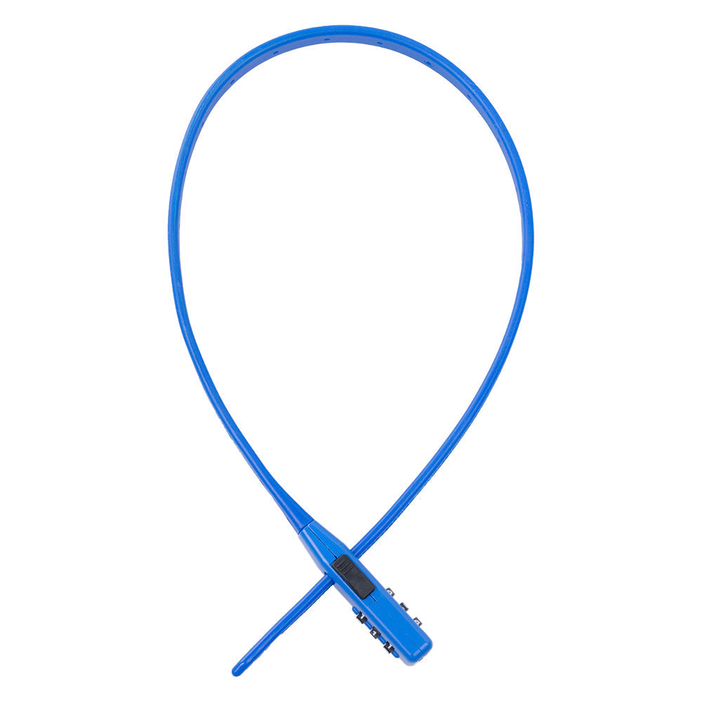 Oxford Combi Zip-Tie Cable Lock Blue - 470mm