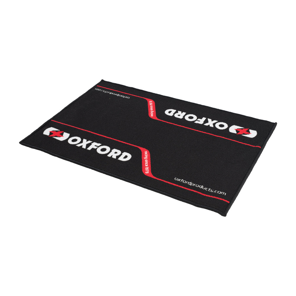 Oxford Garage Door Mat Race Black - 90 x 60cm