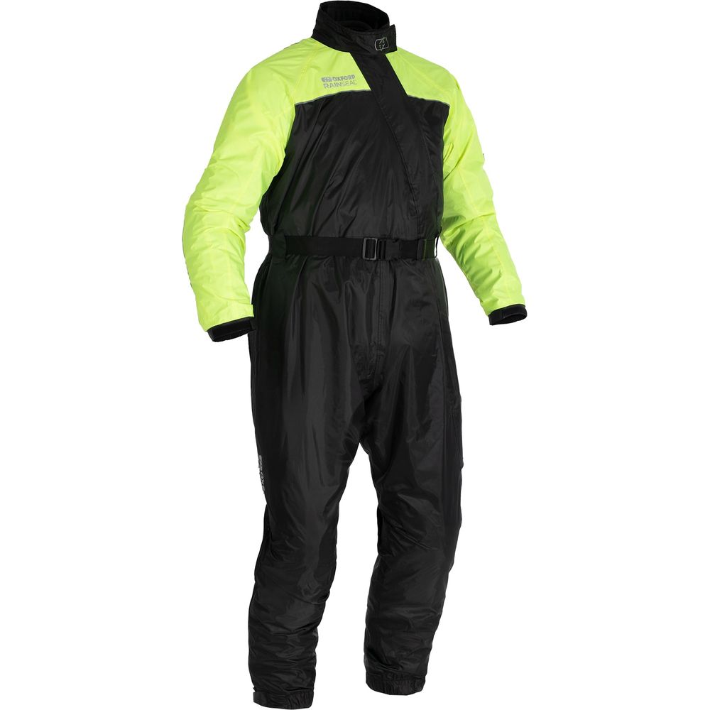 Oxford Rainseal Oversuit Black / Fluo Yellow