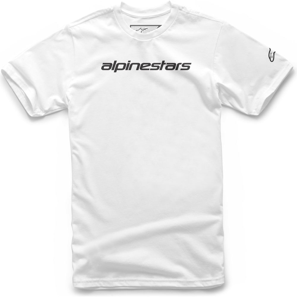 Alpinestars Linear Wordmark Tee White / Black