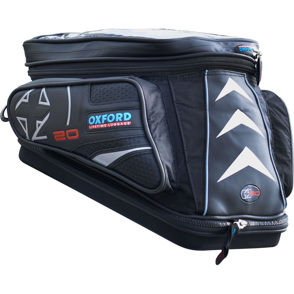 Oxford X20 Quick Release Adventure Tank Bag Black - 20 Litres