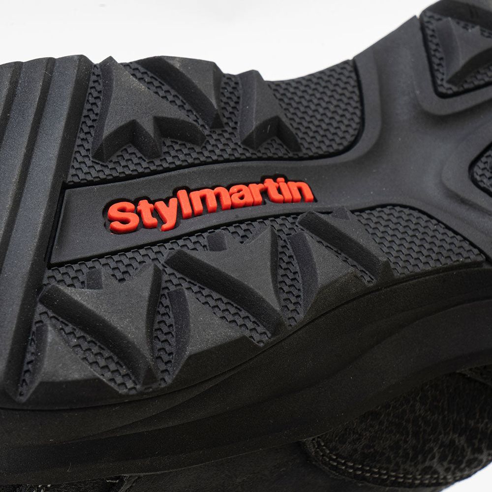 Stylmartin Navajo Evo Low Waterproof Touring Leather Boots Black