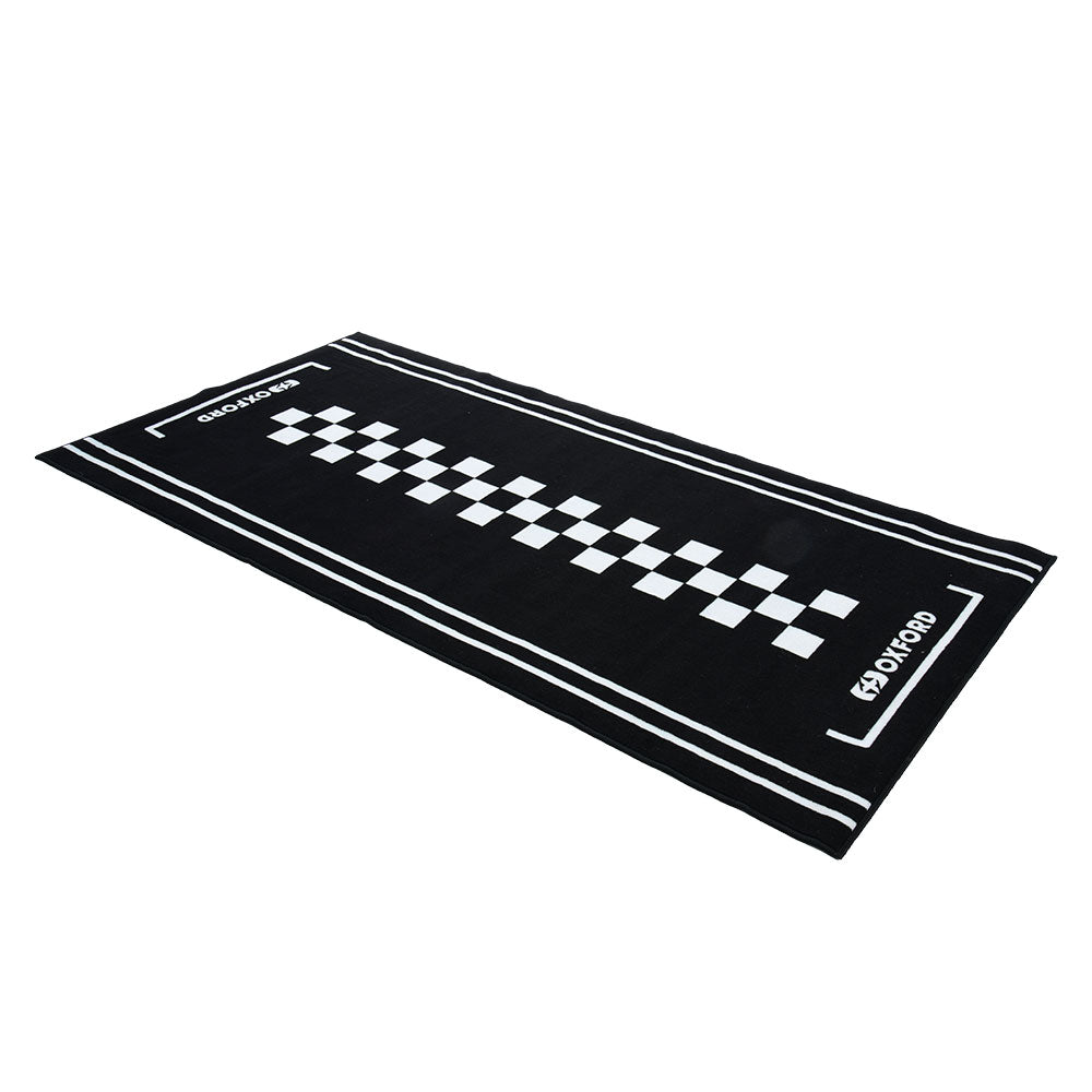 Oxford Cafe Workshop Mat Black - 200 x 100cm