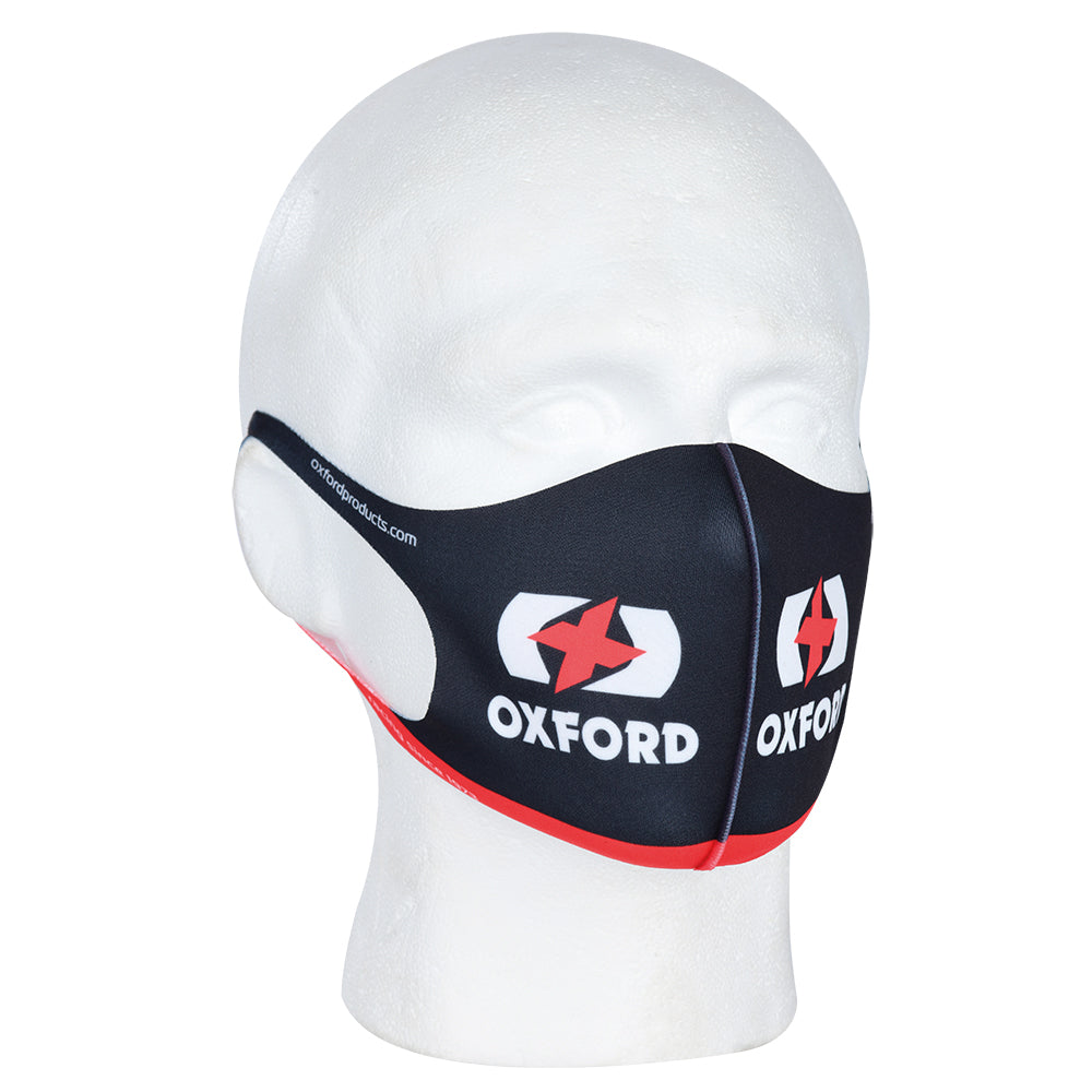 Oxford Team Face Mask Black