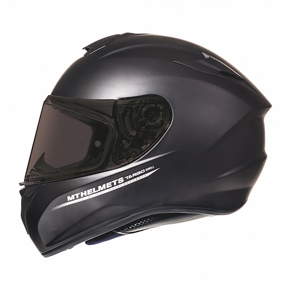 MT Targo Solid Full Face Helmet Matt Black