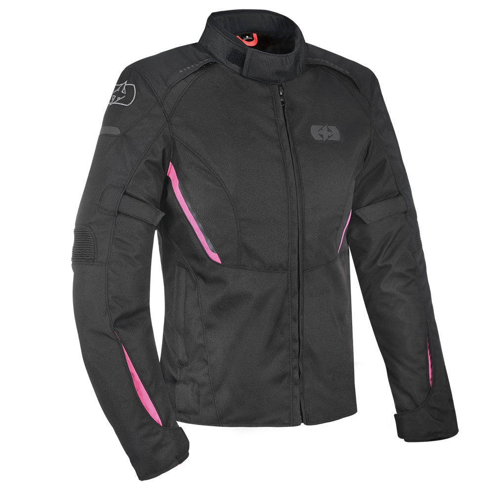 Oxford Iota 1.0 Ladies Textile Jacket Tech Black / Pink