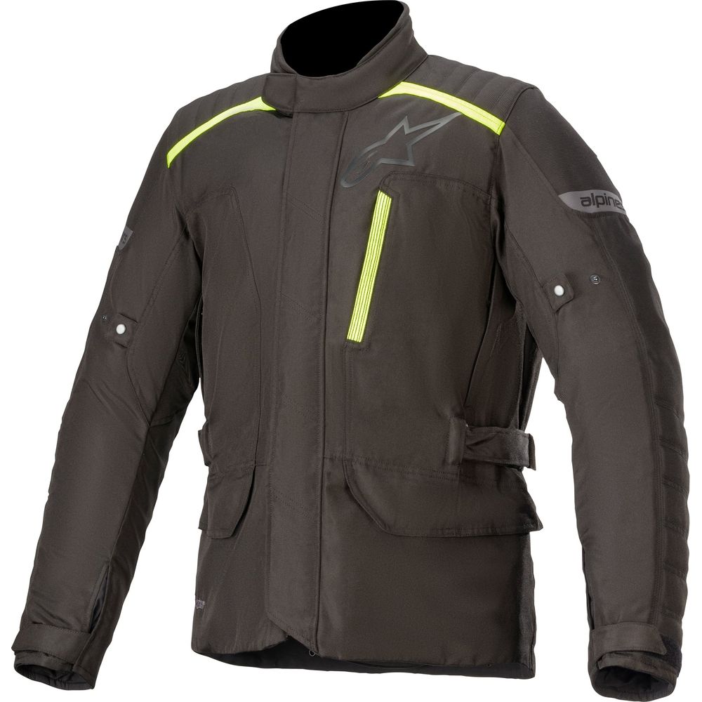 Alpinestars Gravity Drystar Jacket Black / Fluo Yellow