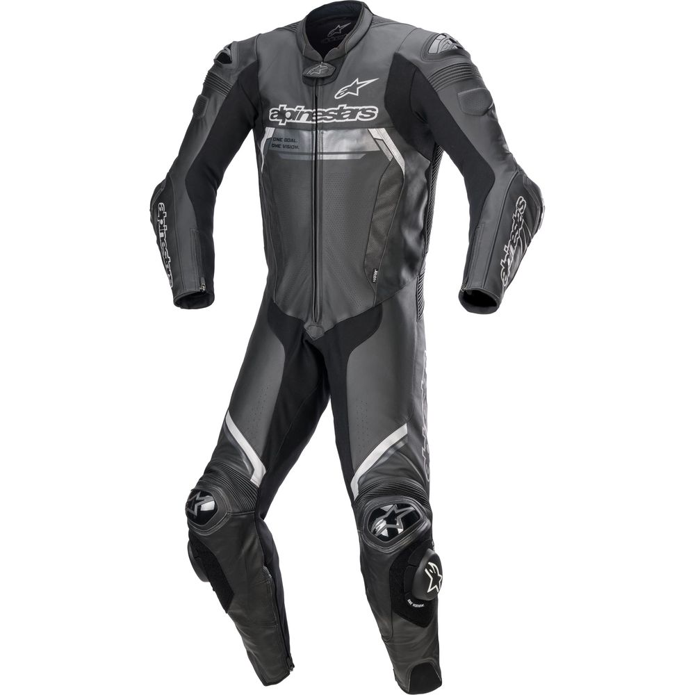 Alpinestars Missile V2 Ignition One Piece Leather Suit Black / Black