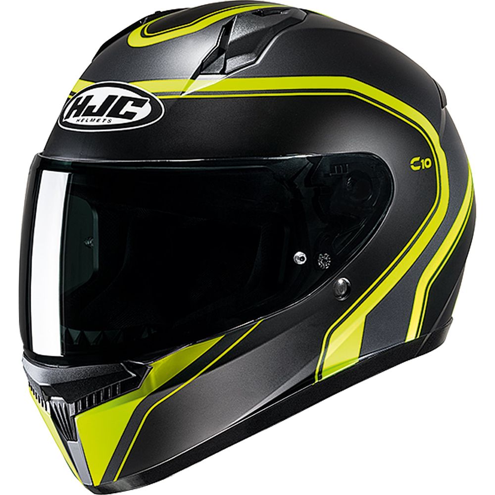 HJC C10 Elie Full Face Helmet MC3HSF Yellow