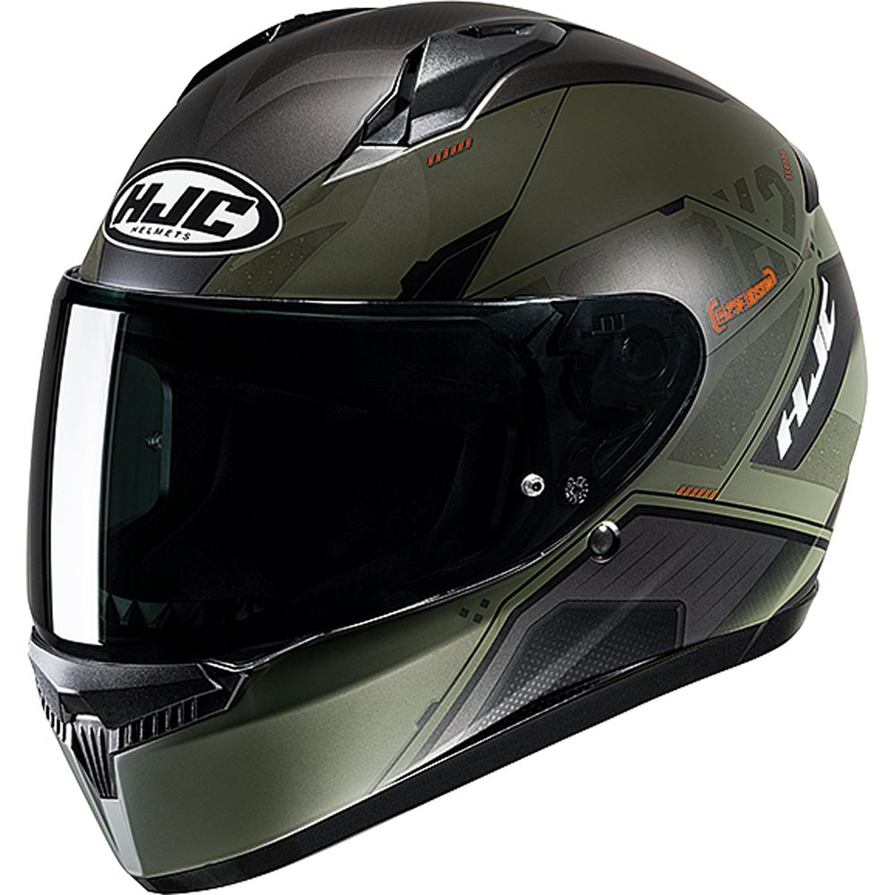 HJC C10 Inka Full Face Helmet MC7SF Orange