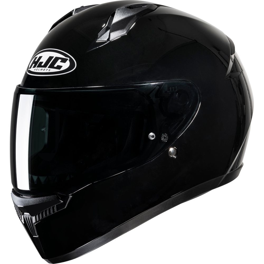 HJC C10 Full Face Helmet Black - FREE UK Shipping, FREE 365 Day Returns | Moto Central