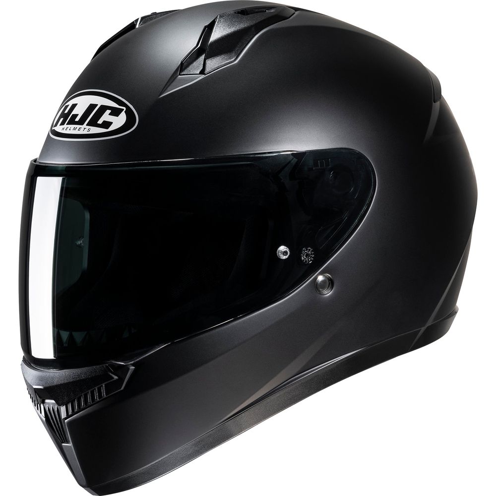 HJC C10 Full Face Helmet Matt Black - FREE UK Shipping, FREE 365 Day Returns | Moto Central