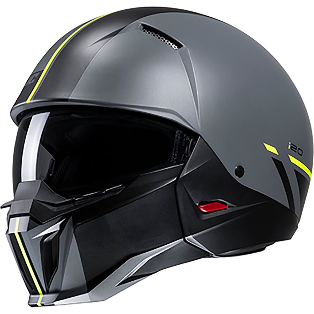 HJC I20 Batol Open Face Helmet MC3HSF Yellow - FREE UK Shipping, FREE 365 Day Returns | Moto Central