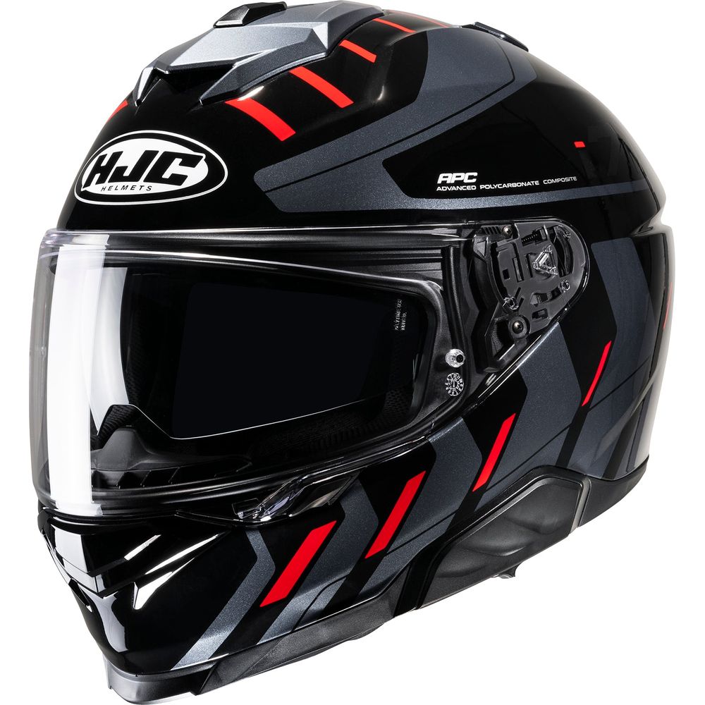 HJC I71 Simo Full Face Helmet MC1 Red - FREE UK Shipping, FREE 365 Day Returns | Moto Central