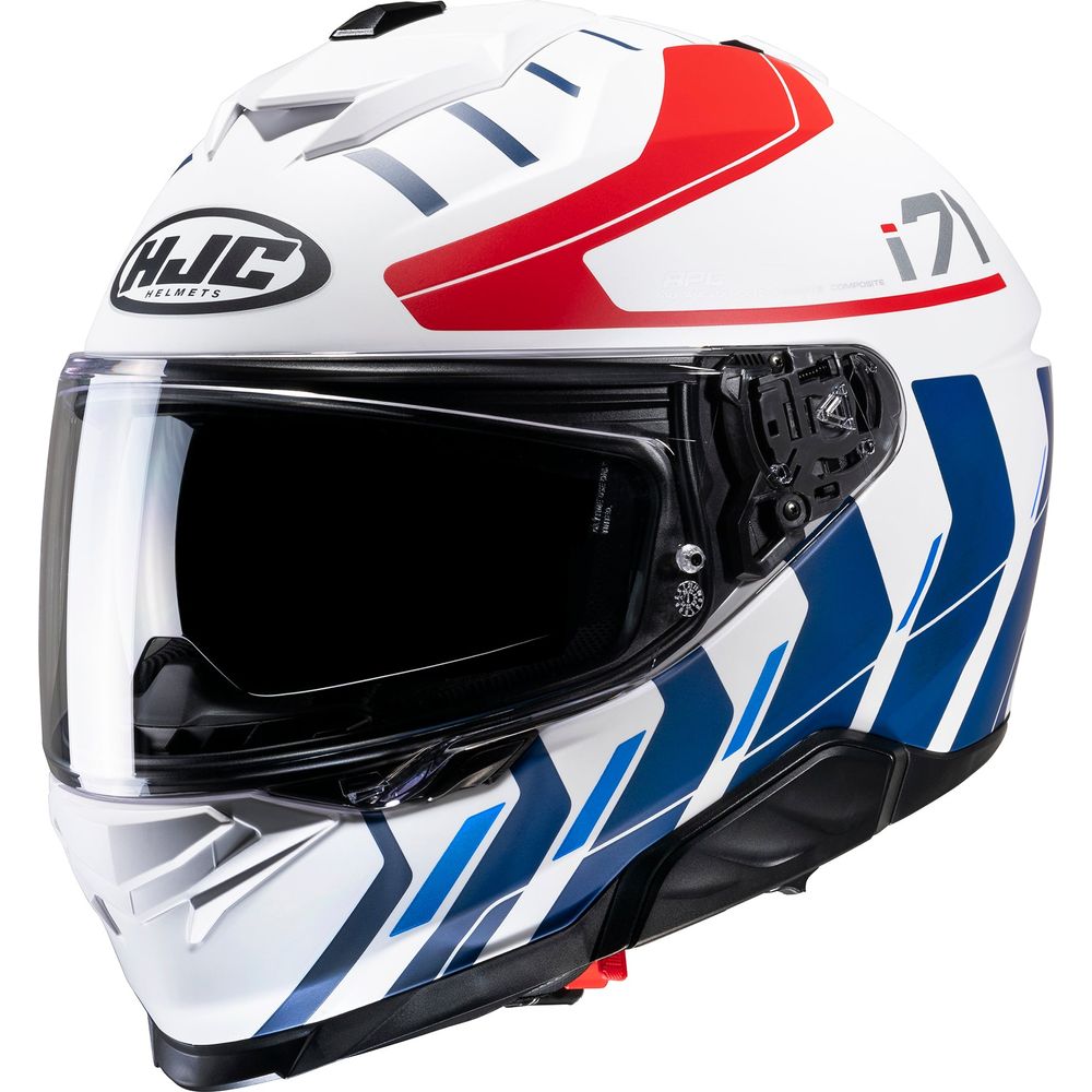 HJC I71 Simo Full Face Helmet MC21SF White / Red / Blue