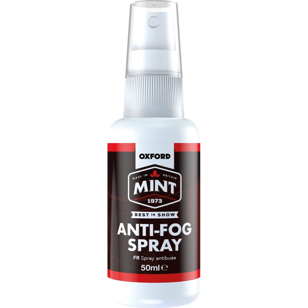 Oxford Mint Anti Fog Spray For Helmet Visors - 50ml