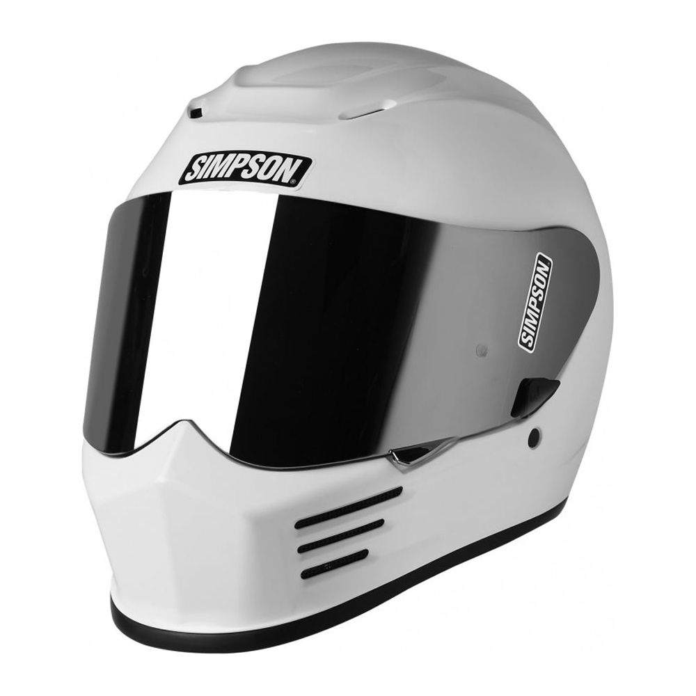 Simpson Speed Solid ECE 22.06 Full Face Helmet White