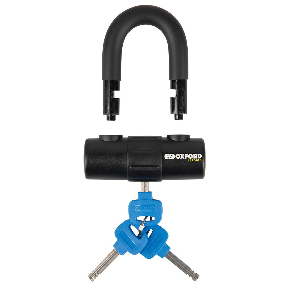 Oxford HD Max Disc Lock Black  - FREE UK Shipping, FREE 365 Day Returns | Moto Central