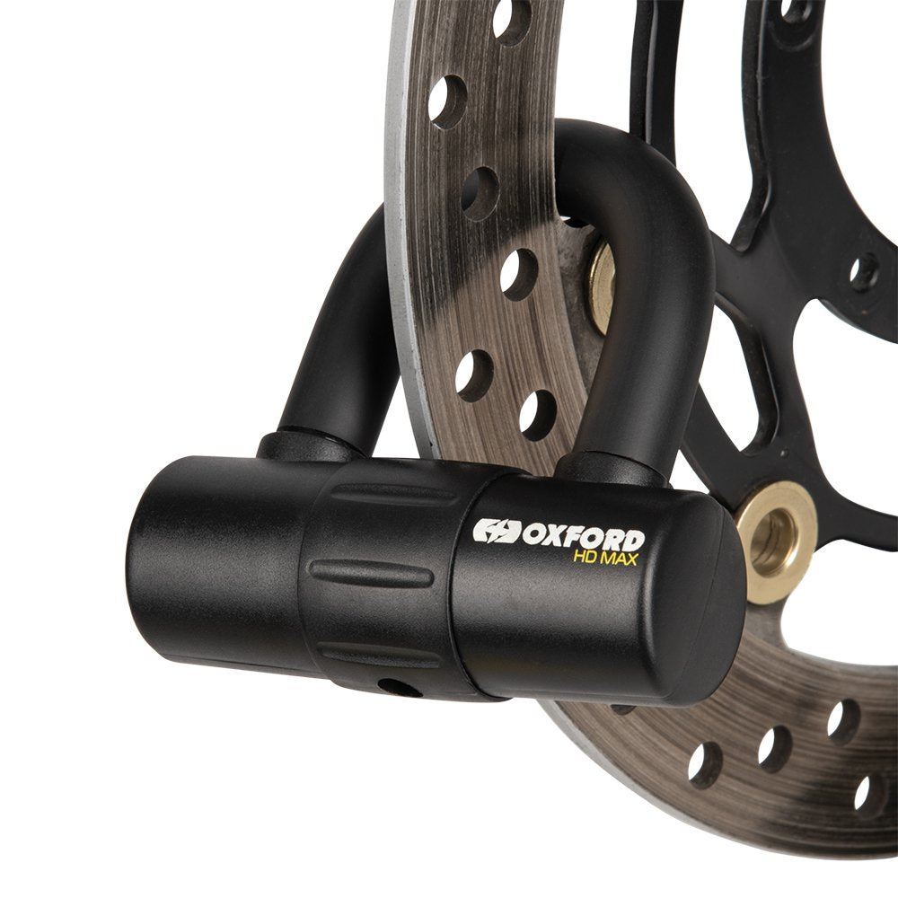 Oxford HD Max Disc Lock Black  - FREE UK Shipping, FREE 365 Day Returns | Moto Central