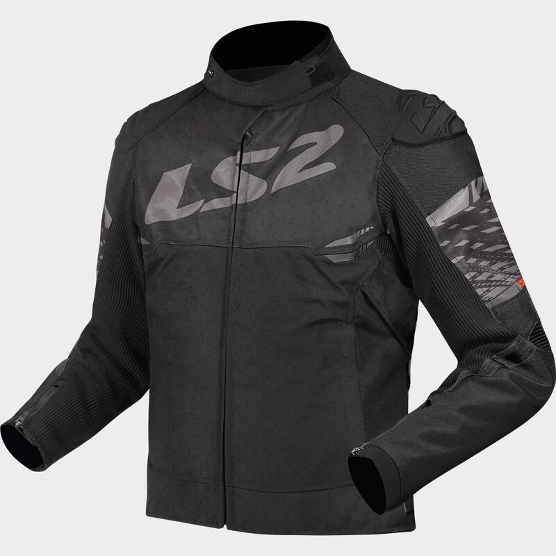 LS2 Apex Ladies Textile Jacket Black / Dark Grey