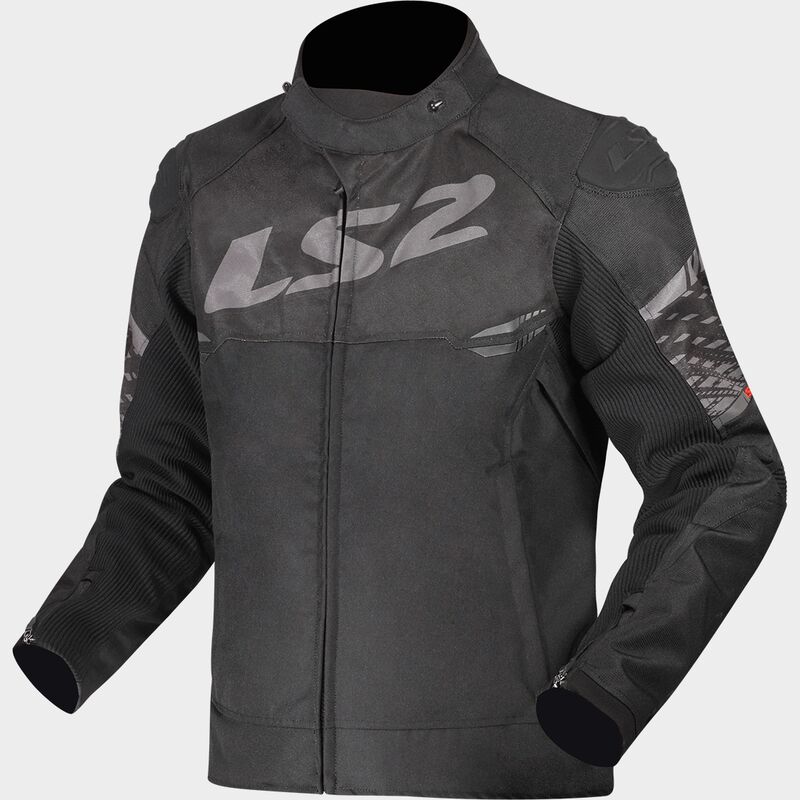 LS2 Apex Textile Jacket Black / Dark Grey