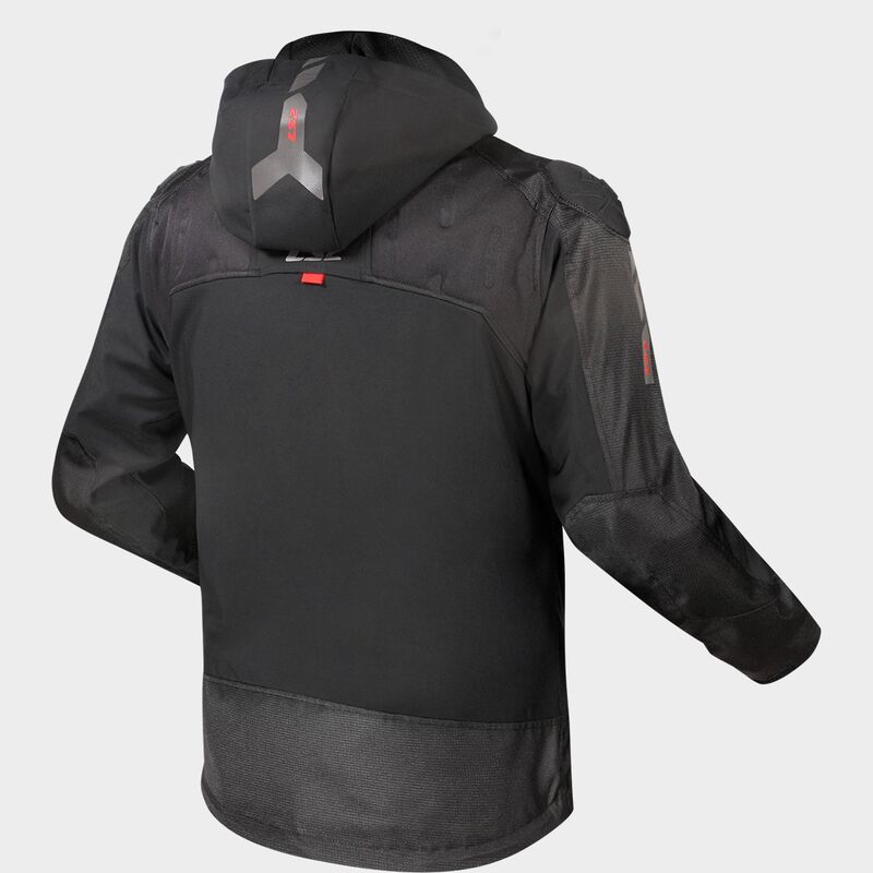 LS2 Zirconium Textile Jacket Black / Red  - FREE UK Delivery - Moto Central