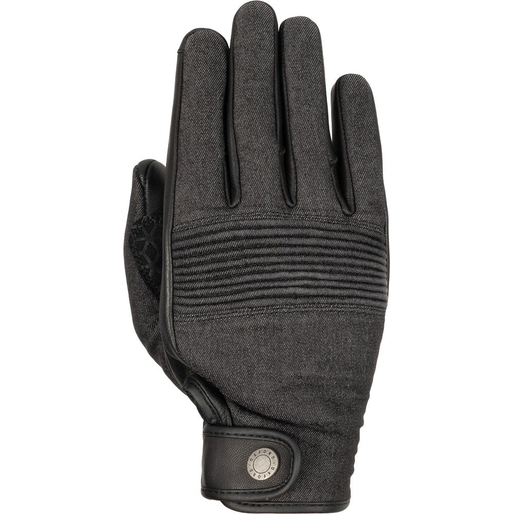 Oxford Kickback Leather Gloves Charcoal Grey