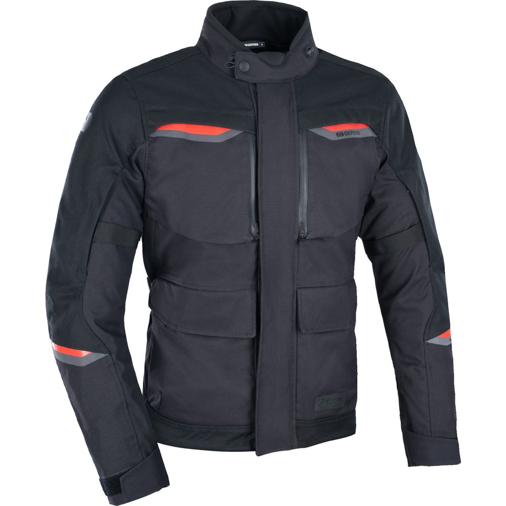 Oxford Mondial 2.0 Textile Jacket Tech Black