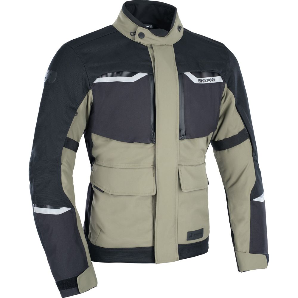 Oxford Mondial 2.0 Textile Jacket Black / Olive