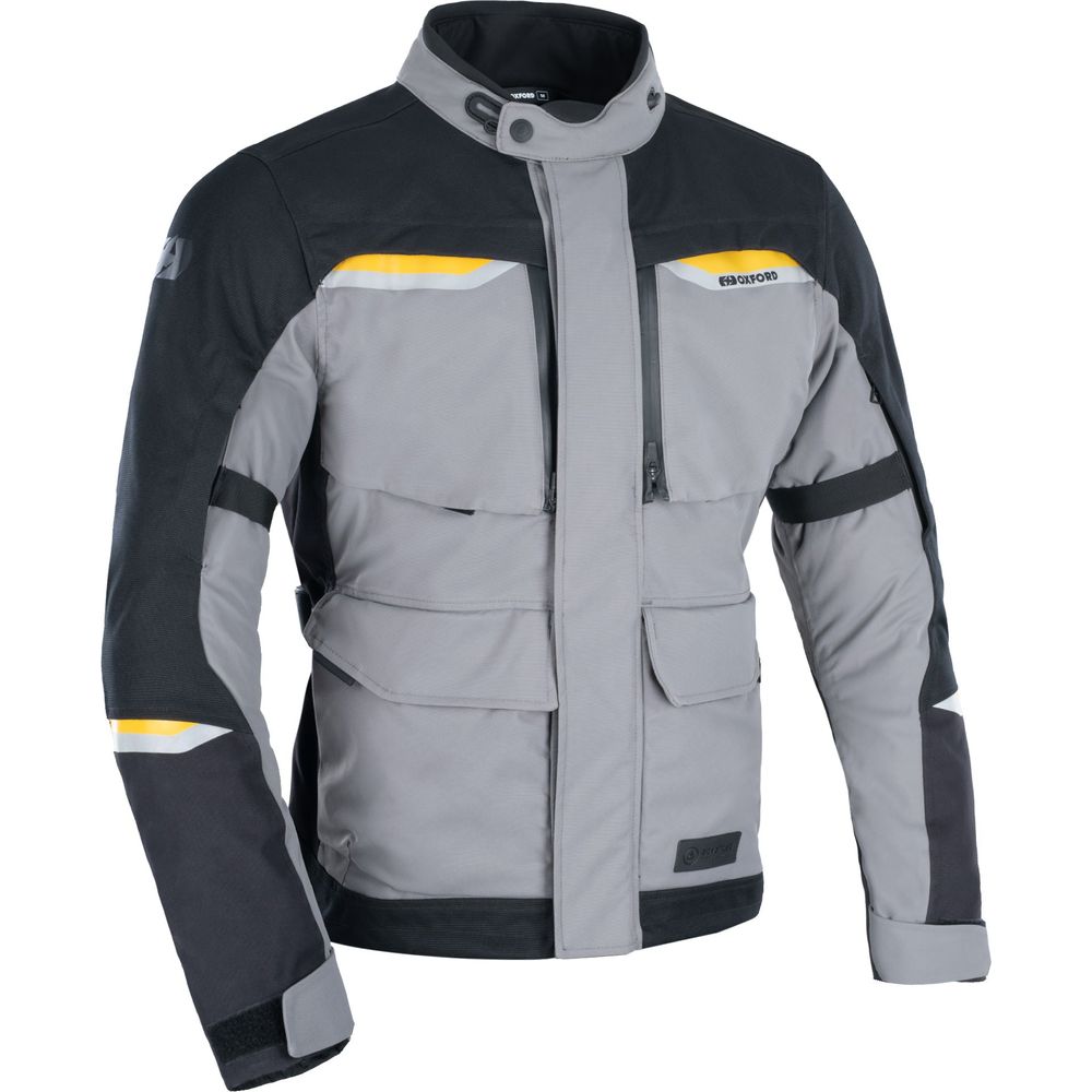 Oxford Mondial 2.0 Textile Jacket Black / Grey