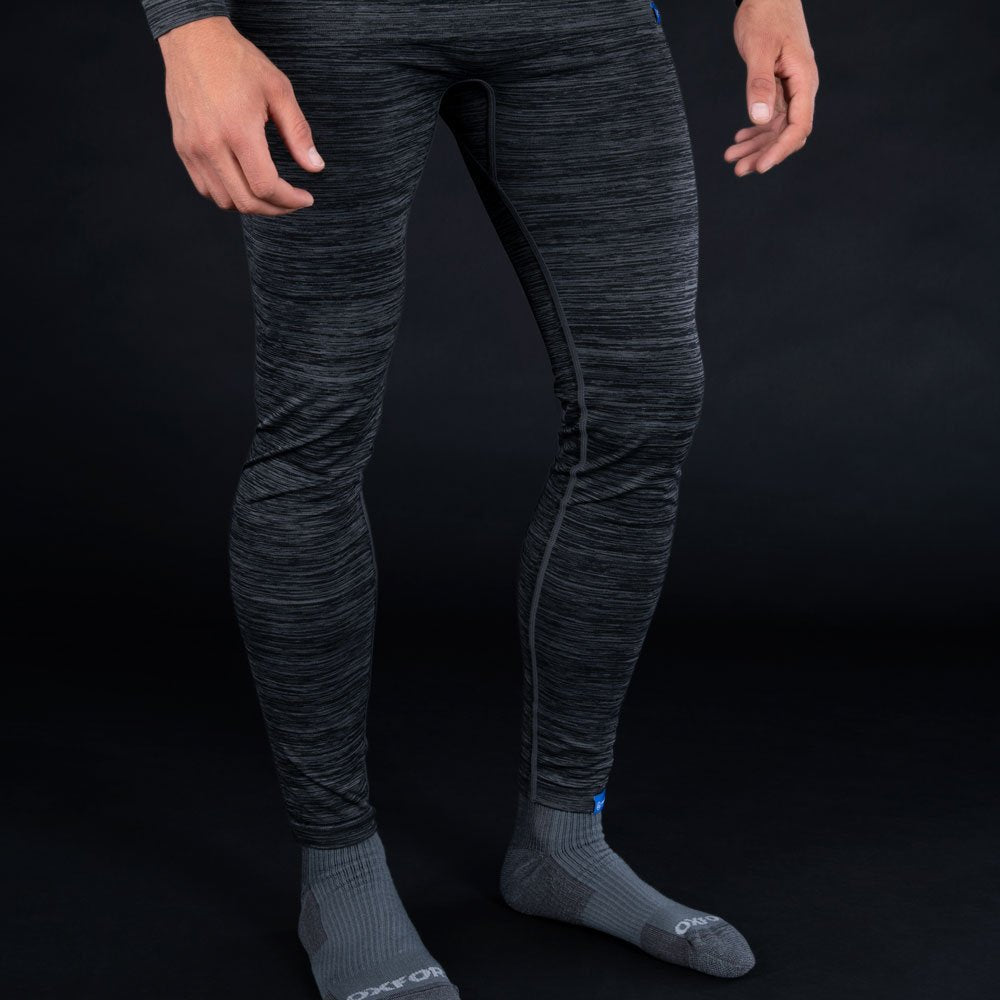 Oxford Advanced Base Layer Trouser Charcoal Marl - FREE UK Shipping, FREE 365 Day Returns | Moto Central