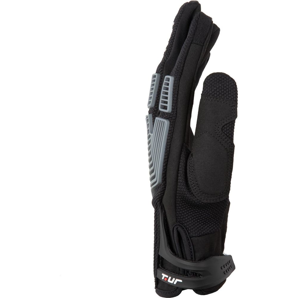 T.UR G-Three Gloves Black - FREE UK Shipping, FREE 365 Day Returns | Moto Central