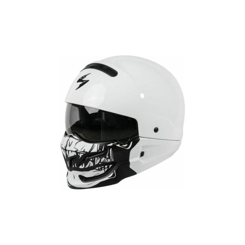 Scorpion Combat / Evo Helmet Face Mask Skull - FREE UK Shipping, FREE 365 Day Returns | Moto Central