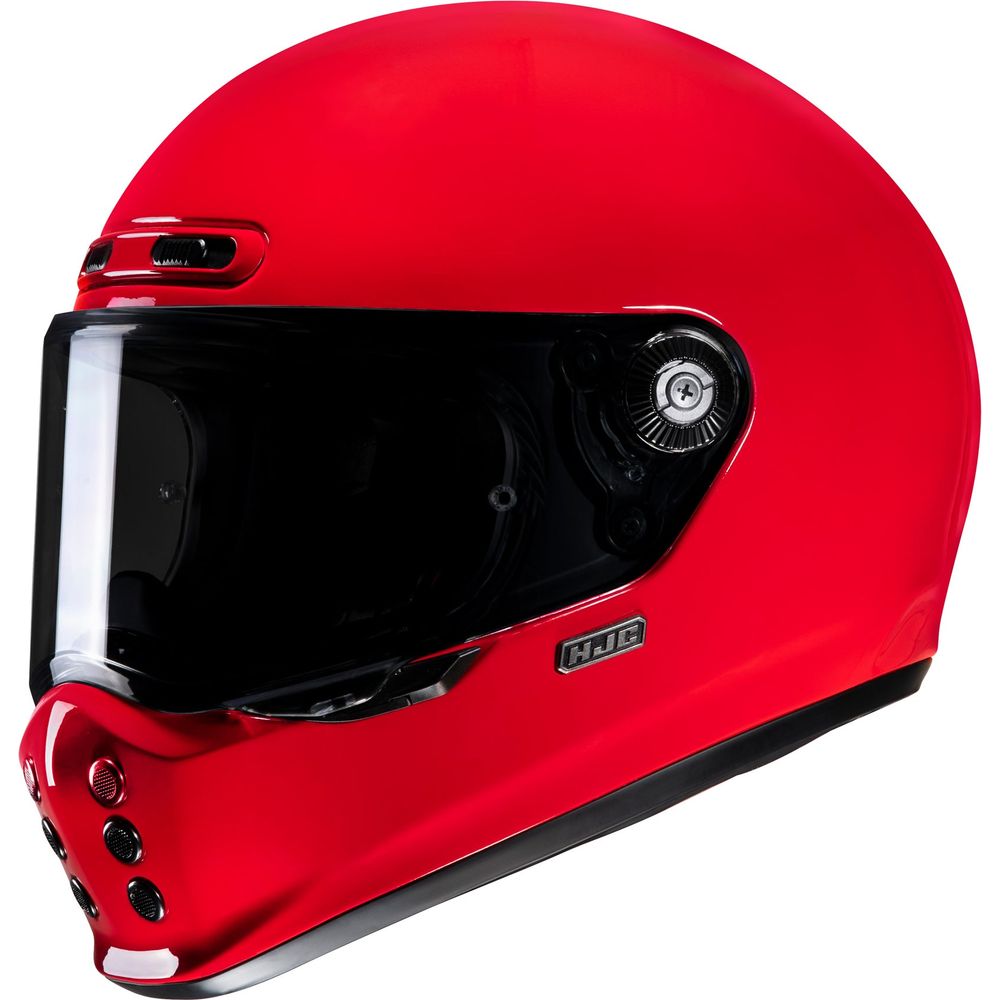 HJC V10 Full Face Helmet MC1 Deep Red - FREE UK Shipping, FREE 365 Day Returns | Moto Central