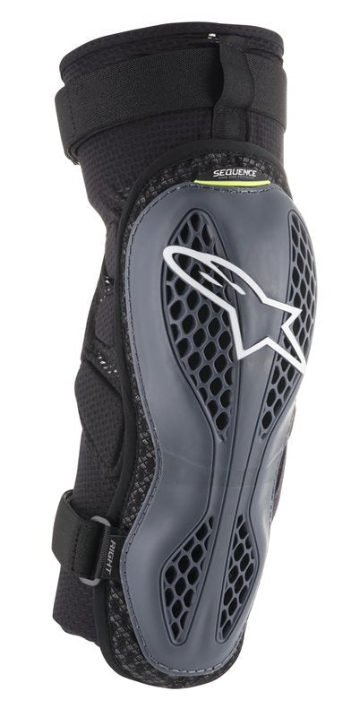 Alpinestars Sequence Knee Protector Anthracite / Fluo Yellow