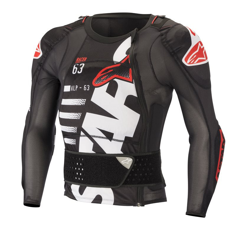 Alpinestars Sequence Protection Long Sleeves Jacket Black / White / Red