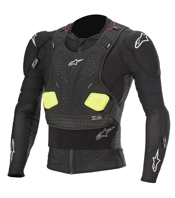 Alpinestars Bionic Pro V2 Protection Jacket Black / Fluo Yellow