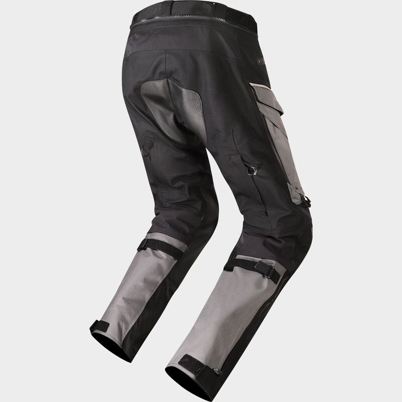 LS2 Apollo Textile Trouser Black / Dark Grey - FREE UK Shipping, FREE 365 Day Returns | Moto Central