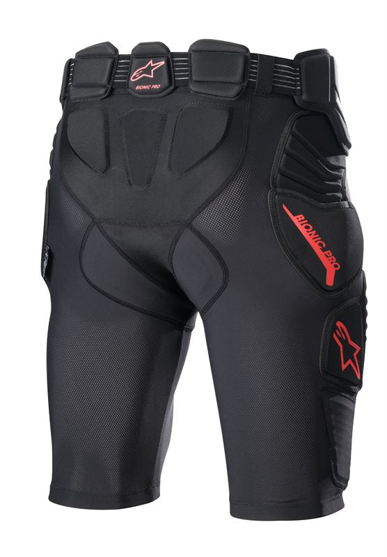 Alpinestars Bionic Pro Protection Shorts Black / Red