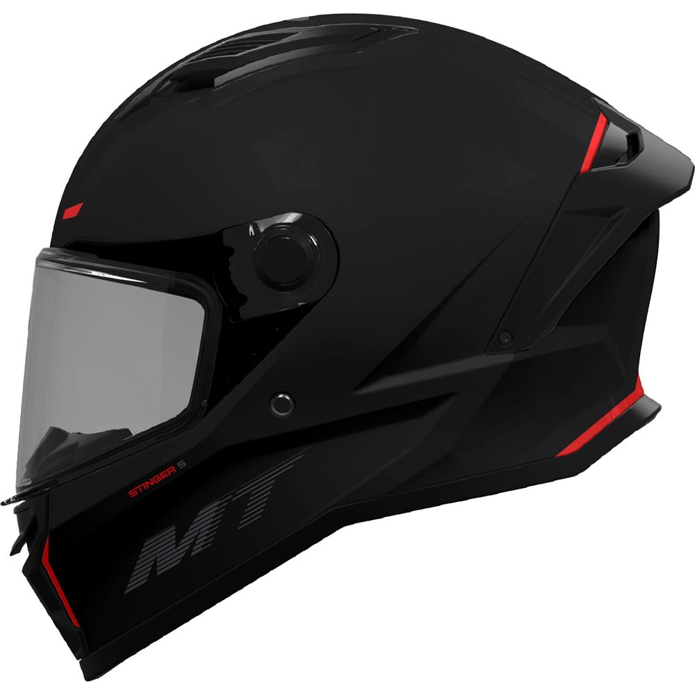 MT Stinger 2 Full Face Helmet Gloss Black With DD Ring