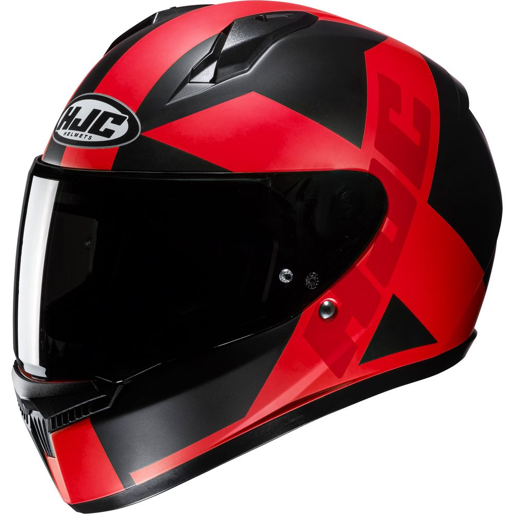 HJC C10 Tez Full Face Helmet MC1SF Red - FREE UK Shipping, FREE 365 Day Returns | Moto Central