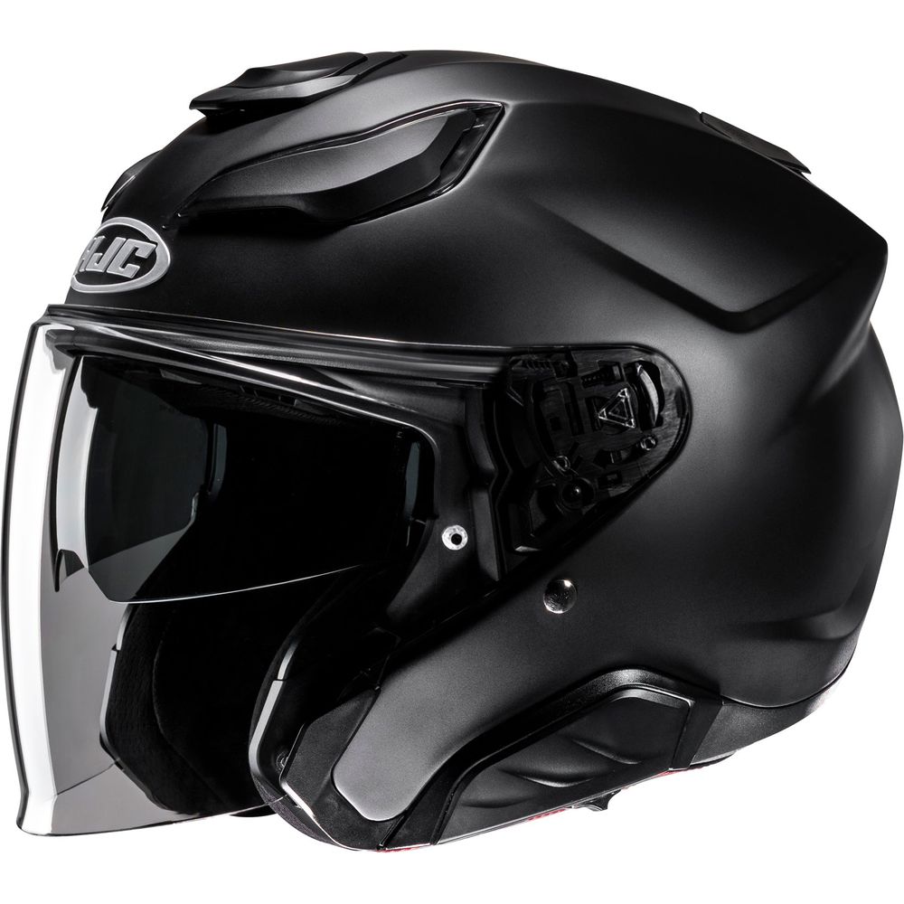 HJC F31 Open Face Helmet Matt Black - FREE UK Shipping, FREE 365 Day Returns | Moto Central